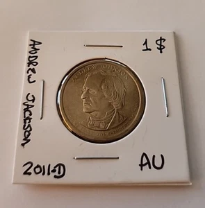 2011-D Andrew Jackson One Dollar Golden Tone Presidential $1 Münze vz - Bild 1 von 4