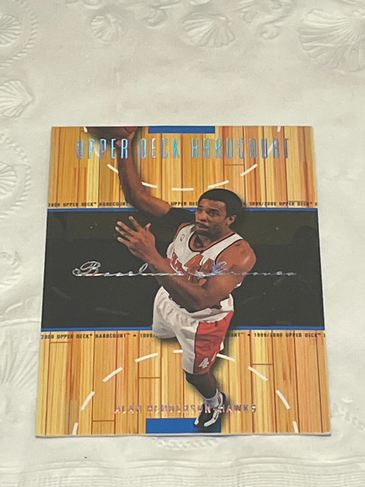 1999-00 Upper Deck Hardcourt Rainbow Baseline Grooves /500 Alan Henderson #2 - Image 1 of 1