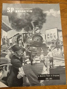 SP Bulletin Texas and Louisiana Lines mayo-junio 1951: cien años de progreso - Imagen 1 de 5
