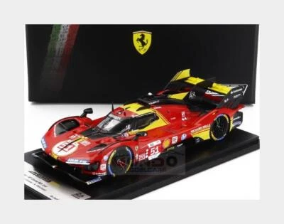 1:43 LOOKSMART Ferrari 499P #51 24H Le Mans 2024 Pier Guidi Giovinazzi LSLM183 - Immagine 1 di 2