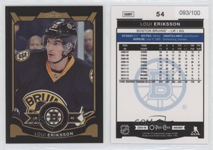 2015-16 O-Pee-Chee Rainbow Foil Black /100 Loui Eriksson #54