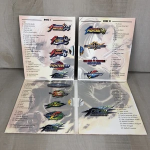 The King of Fighters Soundtracks 94-XIII CD USED 4 Disc SNK ATLUS Game Music - Picture 1 of 11