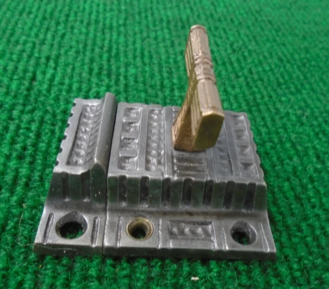 CIRCA 1890 CABINET 'T'  LATCH with MATCHING KEEPER - 1890 (11762) Cover