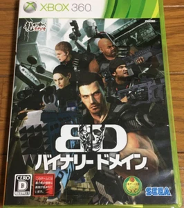 BINARY DOMAIN - Xbox360 from Japan(Used)(Good condition) - Picture 1 of 10