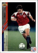 1994 Upper Deck World Cup Contenders English/German #100 Oyvind Leonhardsen