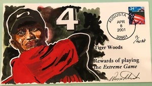 Wild Horse Tiger Woods Rewards Of Playing Extreme Game 2001 ARTIST PROOF Sc 3448 - Picture 1 of 6