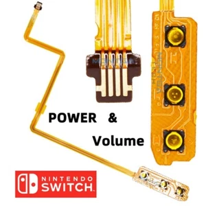 Nintendo Switch Nappe Boutons alim power volume + - Câble - Imagen 1 de 1