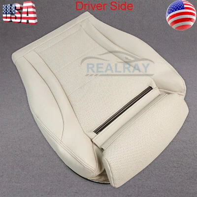 2018 2019 For Mercedes Benz GLC Class Driver Side Bottom Leather Seat Cover Tan - Image 1 of 4