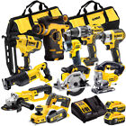 Dewalt 18V 10 Piece Monster Tool Kit with 2 x 5.0Ah Battery &amp; Charger T4TKIT-872