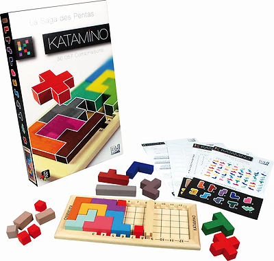 NEW IN BOX Gigamic Wooden Katamino Classic Strategy Board Game - 1 to 2 Players - Image 1 of 4