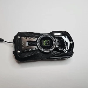 RICOH WG-70 Black 16MP Water/Freeze/Shock/Crush Proof Digital Camera 5x Zoom - Picture 1 of 14