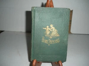 Home Pictures 1800's Christian School Book 6 1/2" X 4 1/4" Illustrated - Picture 1 of 8