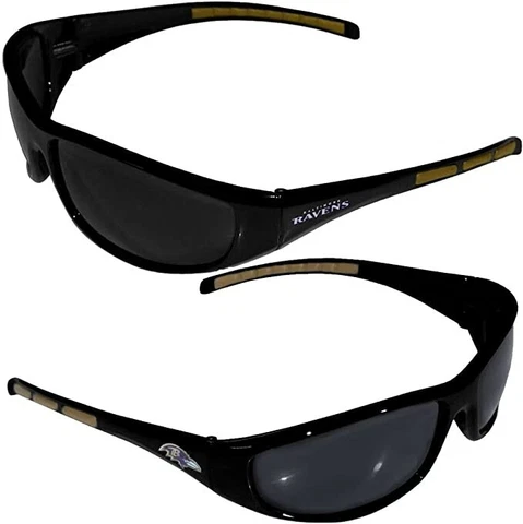 NFL Baltimore Ravens 3 Dot Wrap Sunglasses Cover