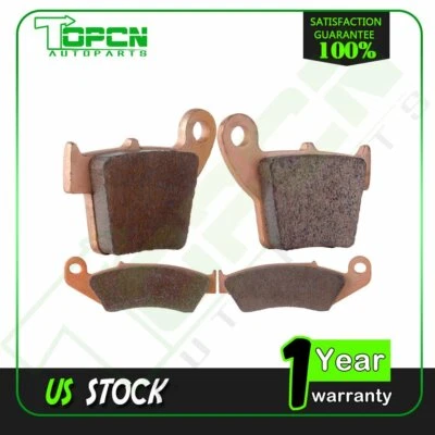 Pastillas de freno delanteras traseras sinterizadas para HONDA CR 125 R CR 250 R CRF 250 R CRF 450 Foto 1 de 4