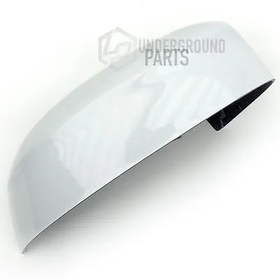 Ford Focus Right Drivers Side Os Frozen White Painted Door Wing Mirror Cover Cap • 21.76€