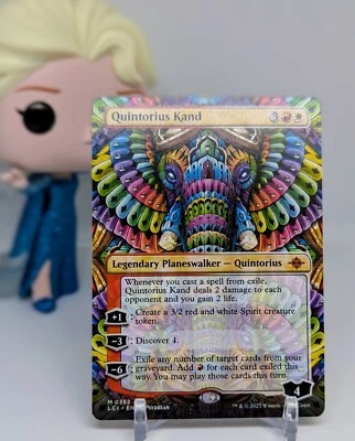 Quintorius Kand 352 (Borderless) ⭐NM⭐ The Lost Caverns of Ixalan Magic MTG #352 - Image 1 of 2