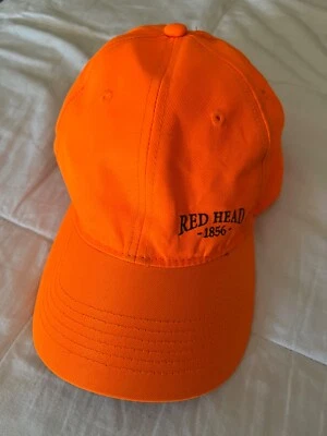 Red Head Duck Hunting Baseball Hat Cap Blaze Orange Deer Hunting - Image 1 of 4