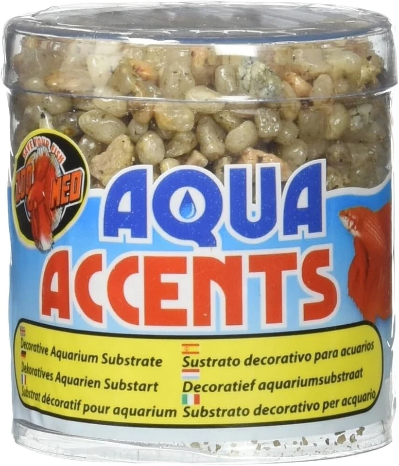 Zoo Med Aqua Accents Light River Guijarros Artículo #BA-2 Foto 1 de 1