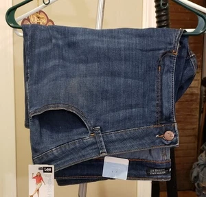 NWT - Lee - Midrise Fit Shorts - Oxford Bermuda - Women's 24W M - Picture 1 of 8