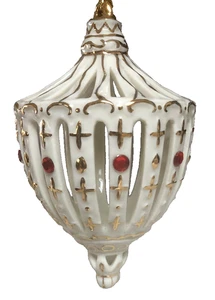 Lenox Porzellan Schmuck Turm Weihnachtsschmuck - Bild 1 von 5