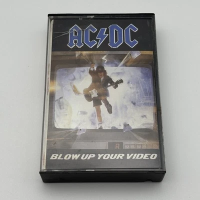 AC/DC Blow Up Your Video 1988 Cassette Tape Album Columbia House ✅ Hard Rock - Image 1 of 3