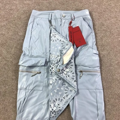 Брюки мужские Guapi 32 искусственная кожа грузовая бандана ограниченный выпуск западная пряжка - Изображение 1 из 4