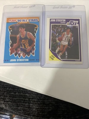 Fleer 1989-90 - John Stockton #156 Foto 1 de 2