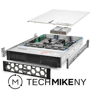 Dell PowerEdge R740 Server 2.10Ghz 24-Core 128GB 8x 2TB 12G HBA330 Rails - Afbeelding 1 van 5