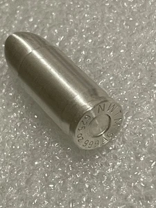 RAR! (1) 9mm M9 M11 0,625 Oz .999 Fine Silver Bullet Northwest Territorial Mint - Bild 1 von 5