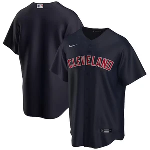 Cleveland Guardians Black Jersey Nike MLB Alternate Men's Jersey - New - Picture 1 of 3