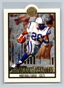 1995 SP Championship Marshall Faulk #PS17 Colts Playoff Showcase Die Cuts - Picture 1 of 2
