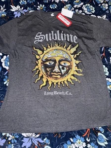 Sublime Logo Band Tour Sunface Tee Shirt - XL - Picture 1 of 6