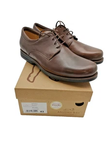 Anatomic & Co Men's Brown Lace up Shoes Size UK 9 New   A1T  G911 - Picture 1 of 13