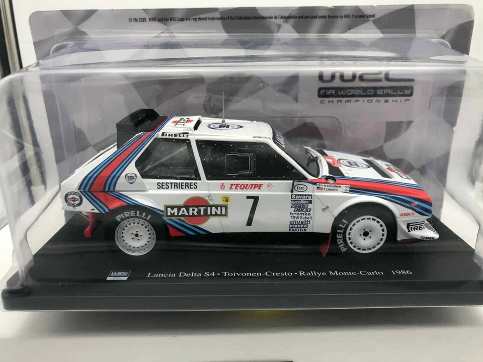 DIE CAST " LANCIA DELTA S4 TOIVONEN CRESTO RMC 1986  " SCALA 1/24 - Immagine 1 di 1