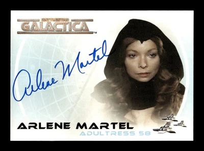 Battlestar Galactica Colonial Warriors Autograph A22 Arlene Martel as Adulteress - Imagem 1 de 3