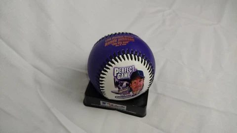 Randy Johnson #51 Diamondback 17th Perfect Game collectible ball Cover
