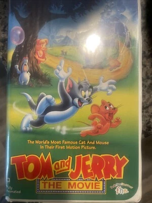 Tom and Jerry - The Movie (VHS, 1993) Clamshell Case - Image 1 of 2