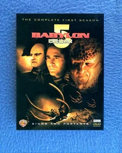 BABYLON 5 FIVE THE COMPLETE FIRST SEASON DVD BOX SET 6 DISCS SCI FI TV SERIES - Imagen 1 de 3