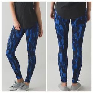 Lululemon Wunder Under High Rise Tie Dye Full Leggings Size 2 - Picture 1 of 12