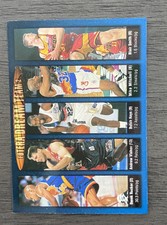 1996 Futera NBL Australian Basketball Dream Team Insert 2 Blue