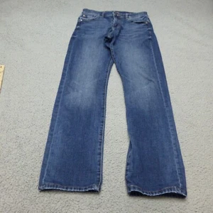 DL1961 Jeans Mens 30x34 Russell Slim Straight Stretch Denim Blue Performance - Picture 1 of 15
