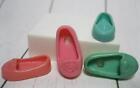 VTG TYCO RAINBOW COUSINS DOLL SHOES Heart Flats (5-SIES 5sies Fivesies Quints)