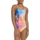 Hurley Girls One Piece Swimsuit Size 7/8 Pink Punch NO TAGS