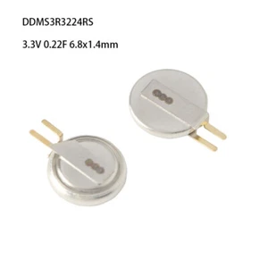 0.22F 3.3V Super Capacitor - DMS3R3224RS Small Button Type - Picture 1 of 5