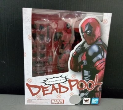 Bandai S.H. Figuarts Deadpool Action Figure Tamashii Nations from Japan - Image 1 of 4