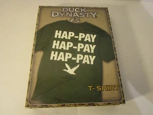 Duck Dynasty T-Shirt Hap-Pay Mens Tee SHIRT   LG  IN BOX  TR26 - Picture 1 of 2