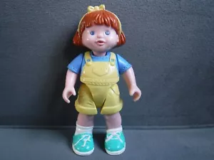 Fisher Price Loving Family Dollhouse SISTER Vacation 1998 RV Yellow Overalls '93 - Picture 1 of 10
