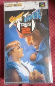 Street Fighter Zero 2 Nintendo Super Famicom SNES Capcom 1996 Retro unopened - Picture 1 of 1