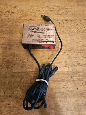 ATT Vintage Hobby Train TRANSFORMER Model 1 AC/DC Power Pack Ho Scale - Image 1 of 4