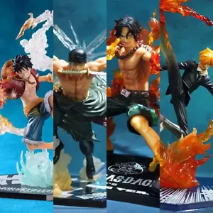 One Piece Trio: Luffy, Ace, Sanji - Action Figures - Collectible Set! - Bild 1 von 11